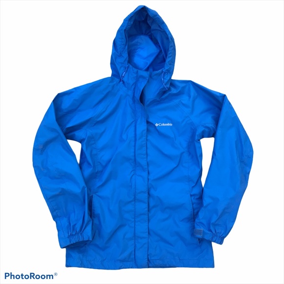 Columbia Trail Hooded Jacket Outdoor Hiking Nylon - Picture 1 of 7